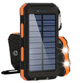 Solar Emergency Power Bank – 10000mAh Dual USB Charger-0