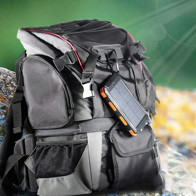 Solar Emergency Power Bank – 10000mAh Dual USB Charger-2